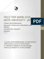 Field Trip Japan 2016