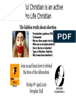 Christian Pro-Life Truths Revealed