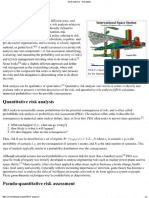 Wiki Risk Analysis