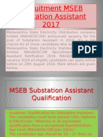 MSEB Recruitment 2017