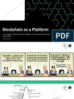 Blockchain As Platform