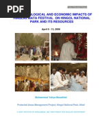 Download Hinglaj Mata Festival Hingol National Park report by Mohammad Yahya Musakhel SN33863665 doc pdf