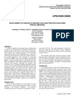 Development of Surface-Stabilized Fuel Injectors