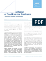 The Hygienic Design of Food Industry Brushware