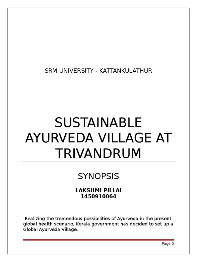 Jamnagar ayurveda thesis picture