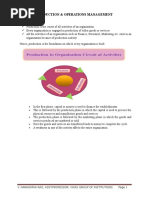Production & Operations Management: V. Narasimha Rao, Asst - Professor, Vikas Group of Institutions