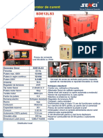 Generator de Curent Insonorizat Senci SDE12LS3