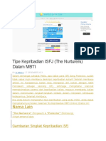 Tipe Kepribadian ISFJ