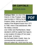 Major Capitals Fatehpur