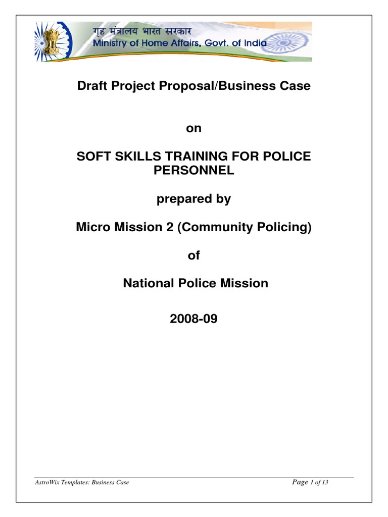 Soft Skills Training for Police Personnel | PDF | Police | Attitude ...