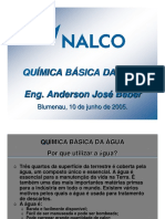 Palestra FURB Química Básica Da Água