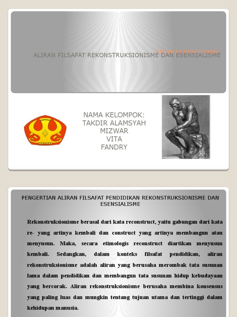 Filsafat Pendidikan Pdf