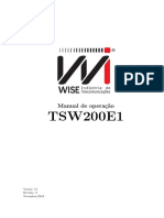 Manual de operação TSW200E1