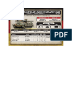 Team Yankee - Unit Card - Bundeswehr - Leopard 1 Panzeraufklärungskompanie HQ