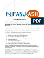 Nifanj-Ash Company Proposal 2