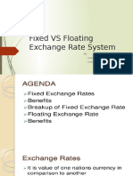 Fixed Vs Floating Exchange Rate System