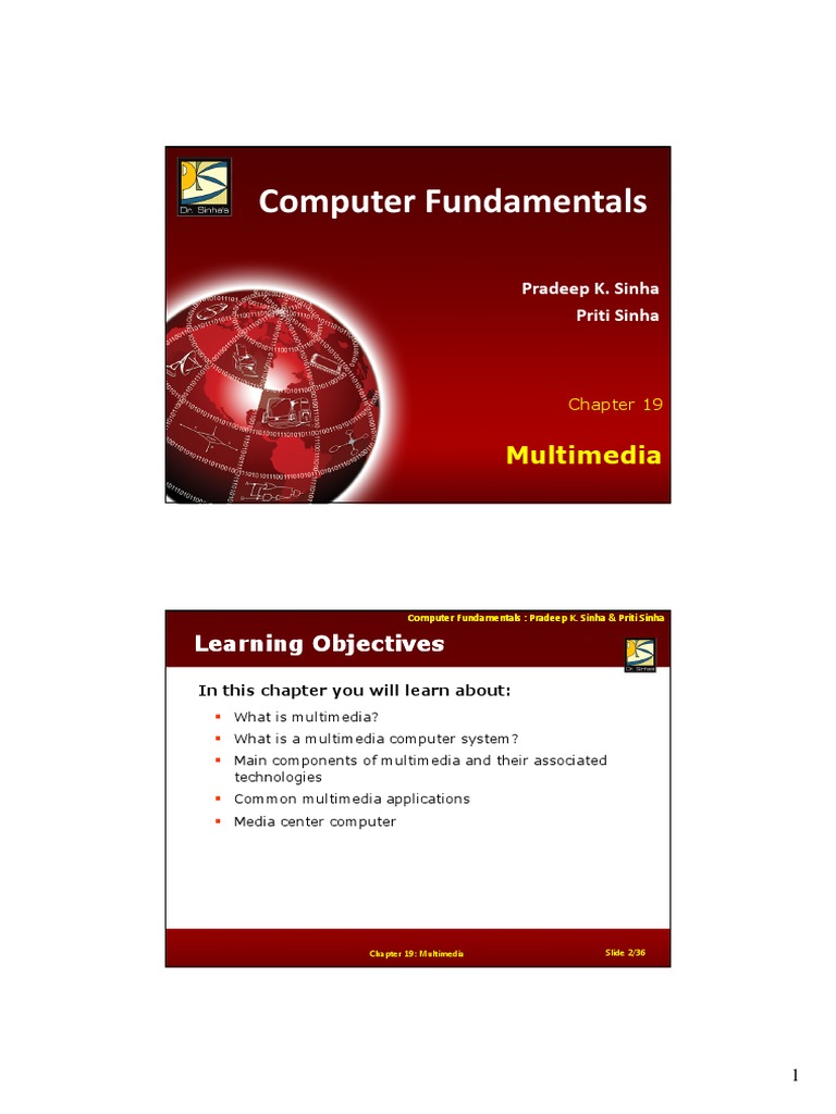 Multimedia Basics in Computer Systems | PDF | Computer Animation ...