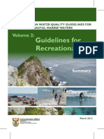 Summary Sa Water Quality Guidelines