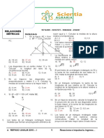 Sem6 - Relaciones Métricas