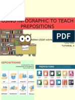 Using Infographic To Teach Prepositions: Amierah Izzati Aisyah Binti Mohd Nazri T2S2Tesl Tutorial 3