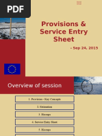 Service Entry PR in SAP