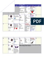 February 2017 Calendar