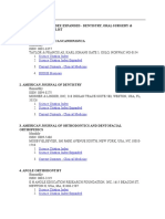 Science Citation Index Expanded - Dentistry, Oral Surgery & Medicine - Journal List