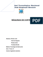 TP Máquinas de Corte Monografia