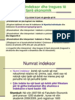 STATISTIKE Numrat Indeksor