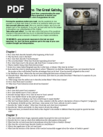 The Great Gatsby Study Guide Questions | PDF | The Great Gatsby