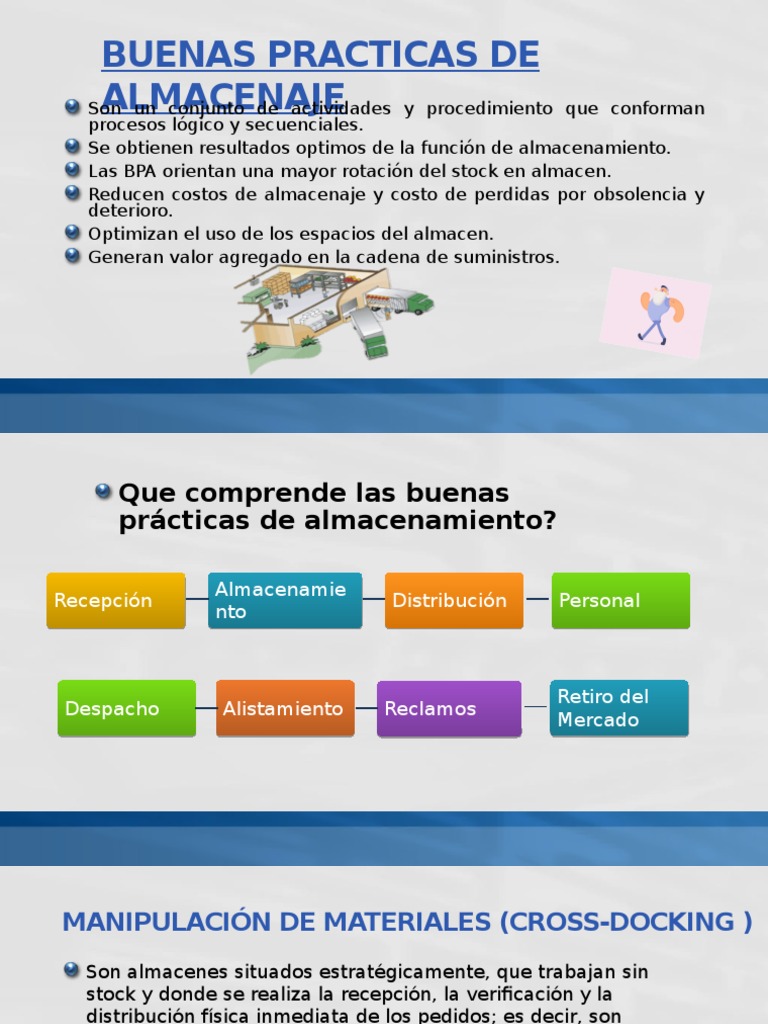 Buenas Practicas de Almacenaje | Código de barras | Almacén