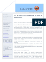 Infocedi21 Defice de Atenção e Hiperatividade PDF