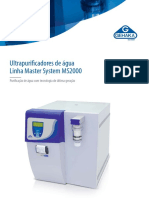 Ultrapurificadores de Água Linha Master System MS 2000