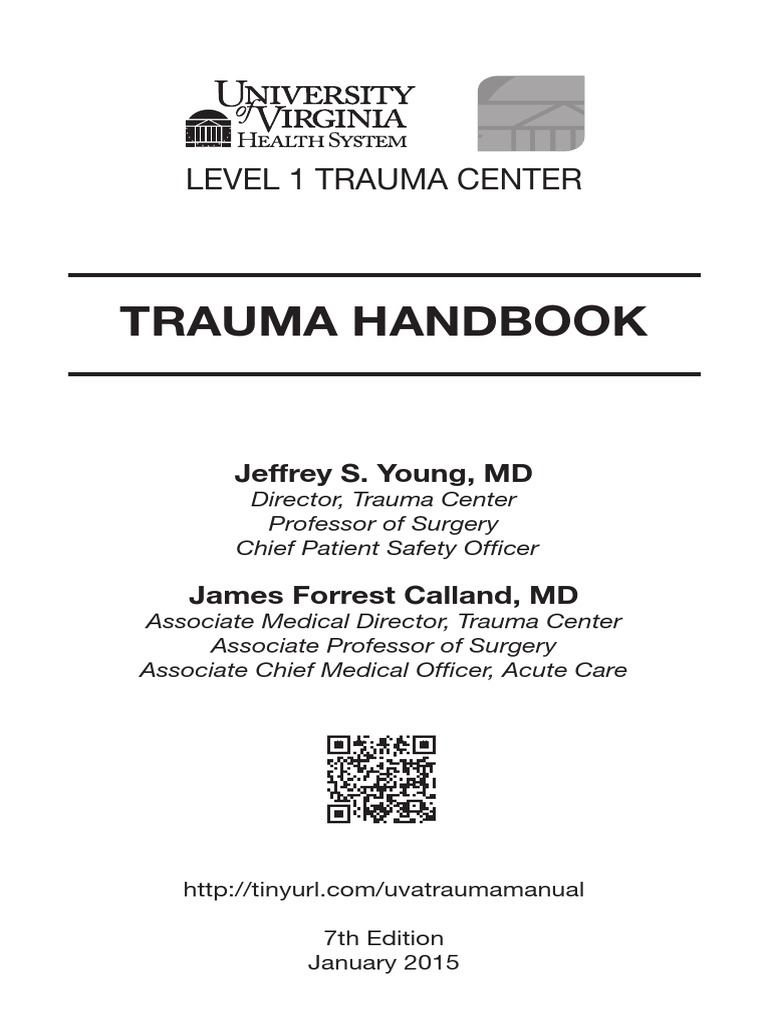 2015 Trauma Manual | PDF | Major Trauma | Traumatic Brain Injury