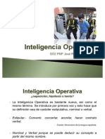 Inteligencia Operativa en La PNP