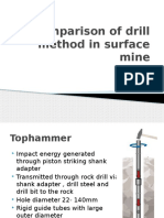 Comparison of Drill Method in Surface Mine
