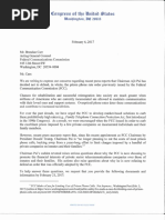 Prison Phone Rate Letter to FCC General Counsel