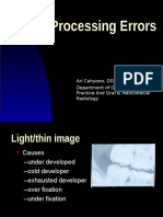 Processing Errors