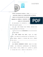 Escritura de Constitución Del Fondo de Titulización Fta2015