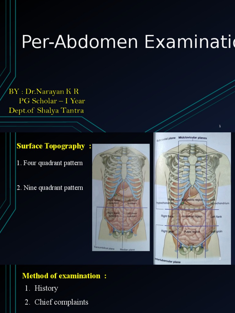 Comprehensive Abdominal Examination Guide | PDF | Abdomen | Pain