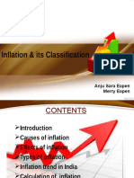 Inflation & Its Classification: Anju Sara Eapen Merry Eapen