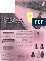 Vega Electric Instruments 1939