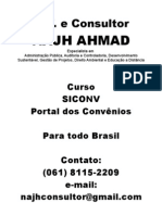 Najh Ahmad Curso SICONV Portal dos Convênios