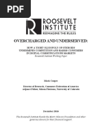 Overcharged and Underserved