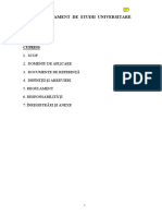 Regulament Studii Universitare - Iasipdf PDF