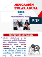 Planificacion Curricular