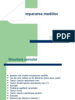 Comparea Mediilor PDF