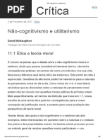 Não-cognitivismo e Utilitarismo - David McNaughton