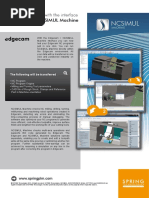 Edgecam NCSIMUL Interface en