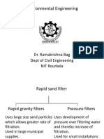 Environmental Engineering: Dr. Ramakrishna Bag Dept of Civil Engineering NIT Rourkela